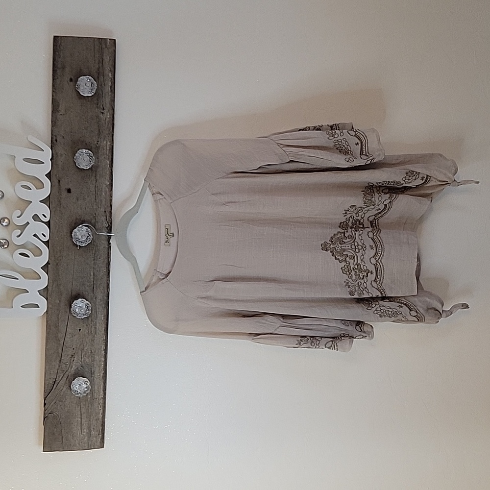 Boho Oh, Gussie! Blouse SZ Sm